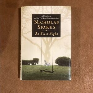 Nicholas Sparks 'At First Sight' Hardcover Book